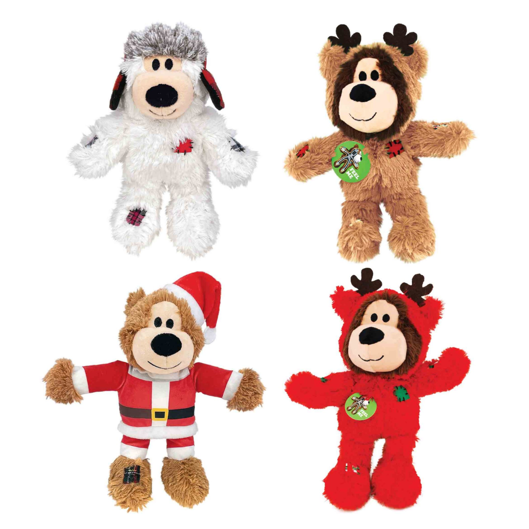 Kong Holiday Wild Knots Bear