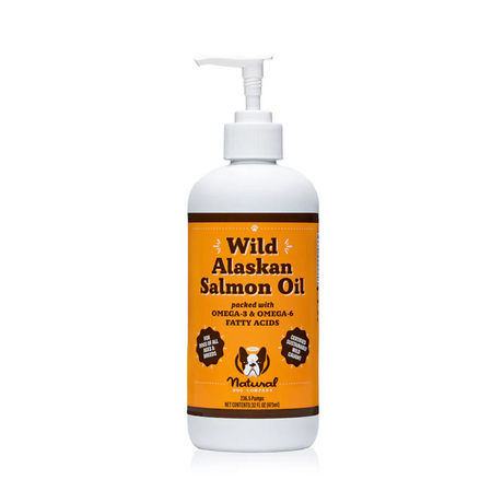 Bottle of Natural Dog Company Wild Alaskan Salmon Oil