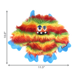 Size of the Kong Frizzles Zazzle - 10 inches x 11.5 inches