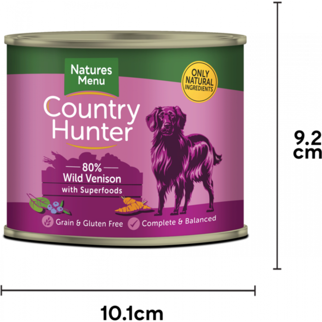 Country Hunter Wild Venison with Superfoods 600g Tin