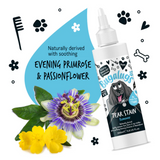 Infographic from Bugalugs website of their Tear Stain Remover