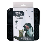 Eat Slow Live Longer Lick Mat Dimensions Rectangle