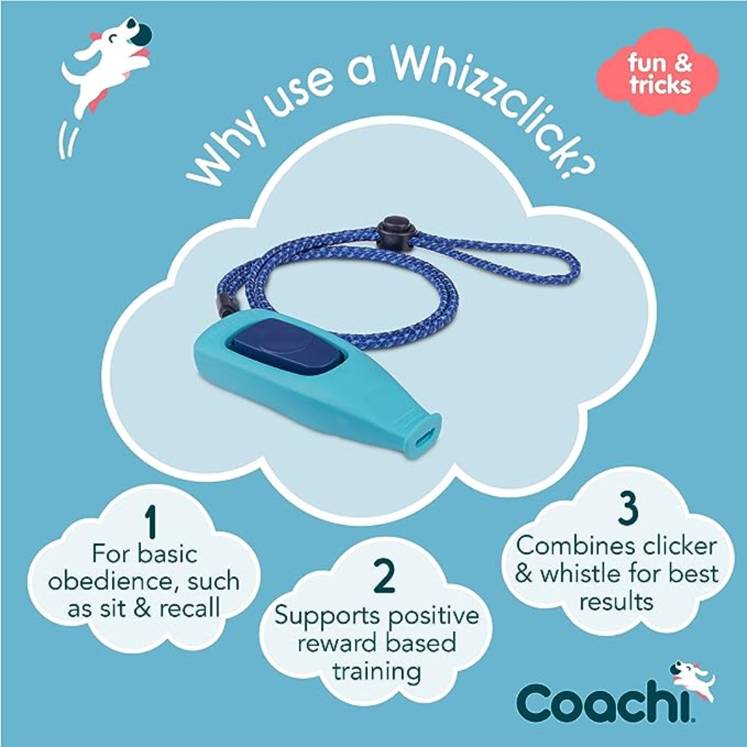 Coachi Whizzclick 2in1 Clicker and Whistle