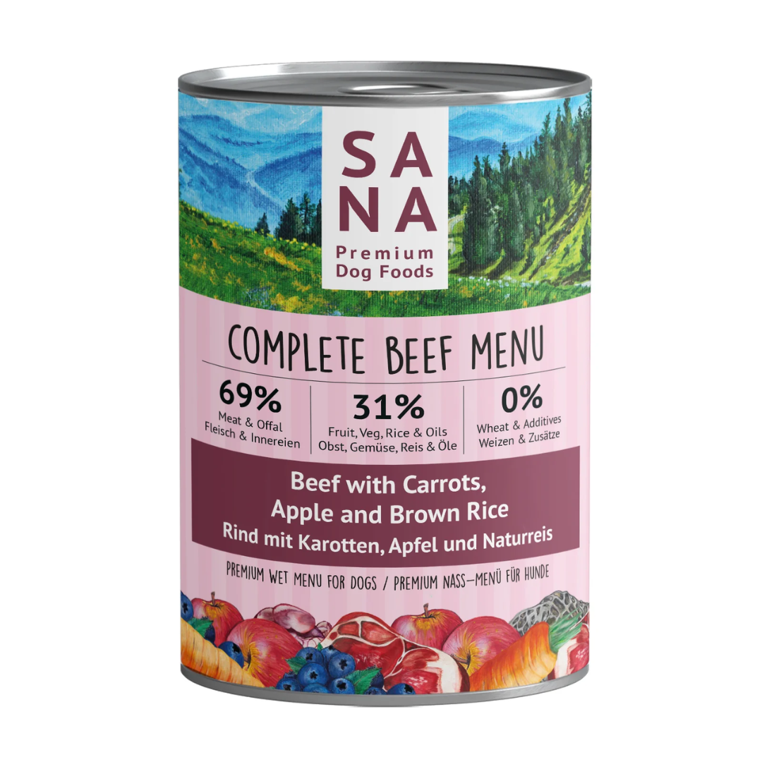 Sana Complete Beef Wet Menu