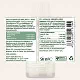The label for Aniforte Algae Oil 50ml 