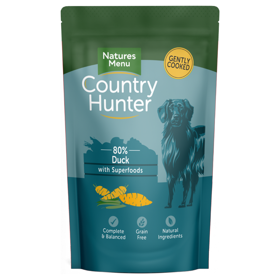 Country Hunter Duck & Superfoods Pouch 150g