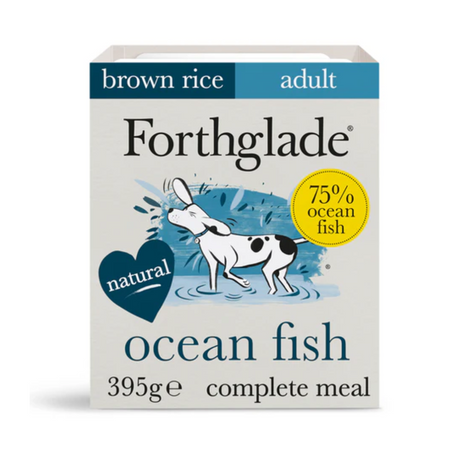 Tray of Forthglade Ocean Fish wet food.