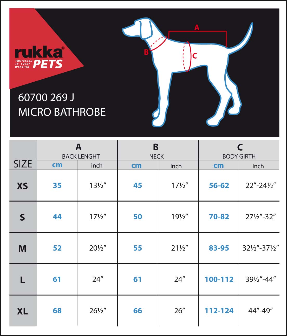 Rukka Micro Bathrobe