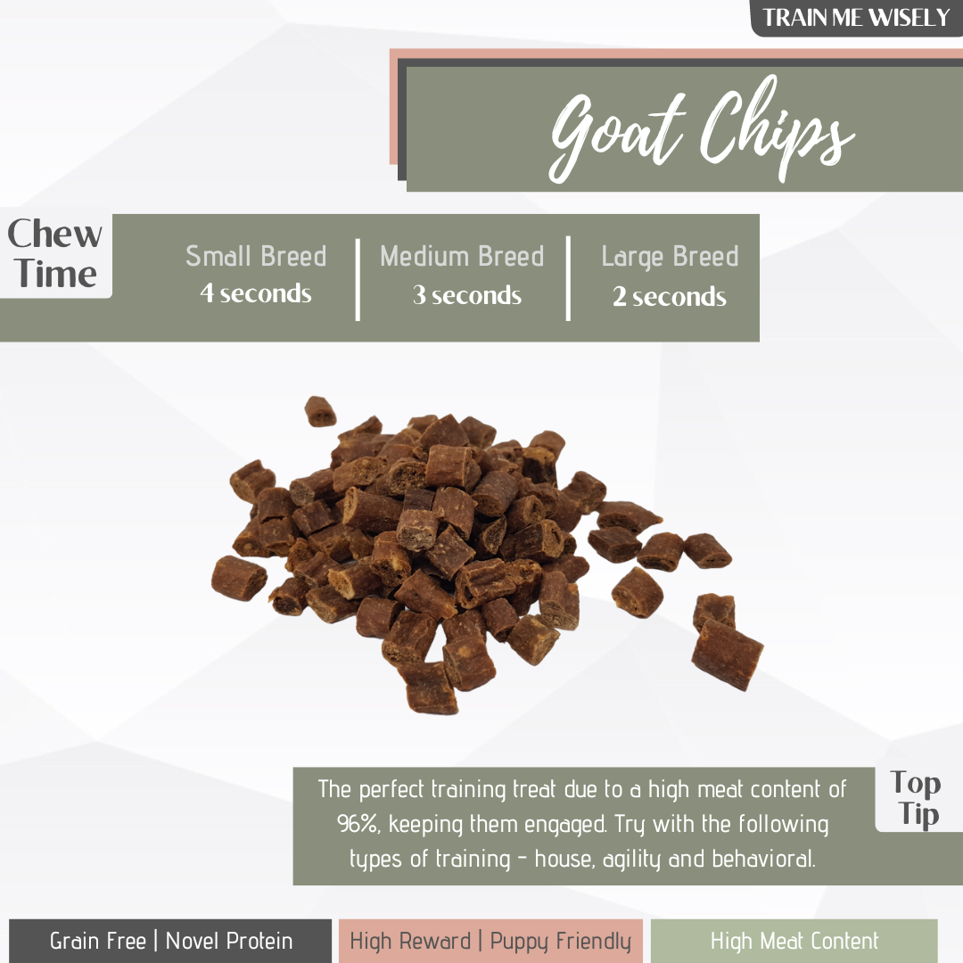 Goat Chips - Training Treats 100g