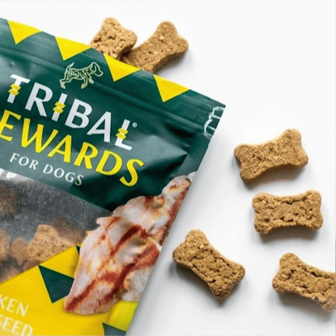 Tribal Rewards Chicken and Flaxseed Dog Treats Fetch Your Pet Needs