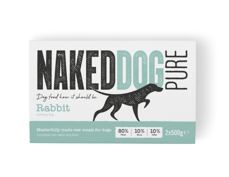 Naked Dog Raw Pure Rabbit 1kg
