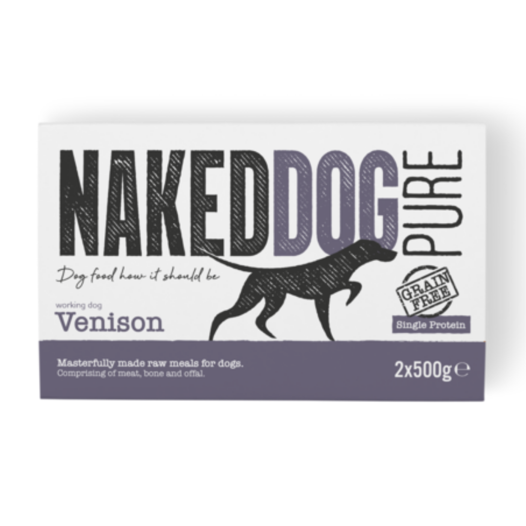 Naked Dog Raw Pure Venison 1kg
