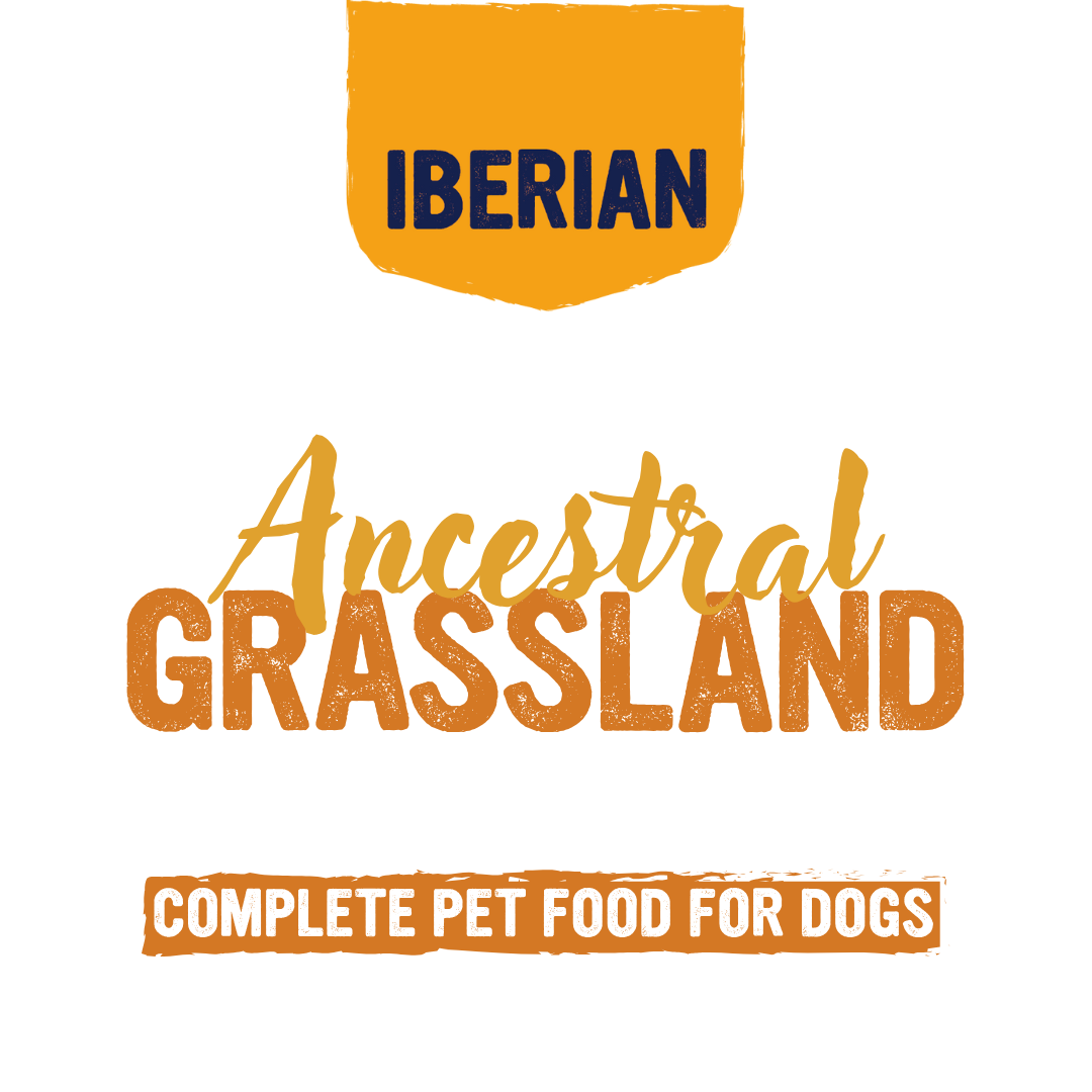 The logo for ancestral grassland sausage.