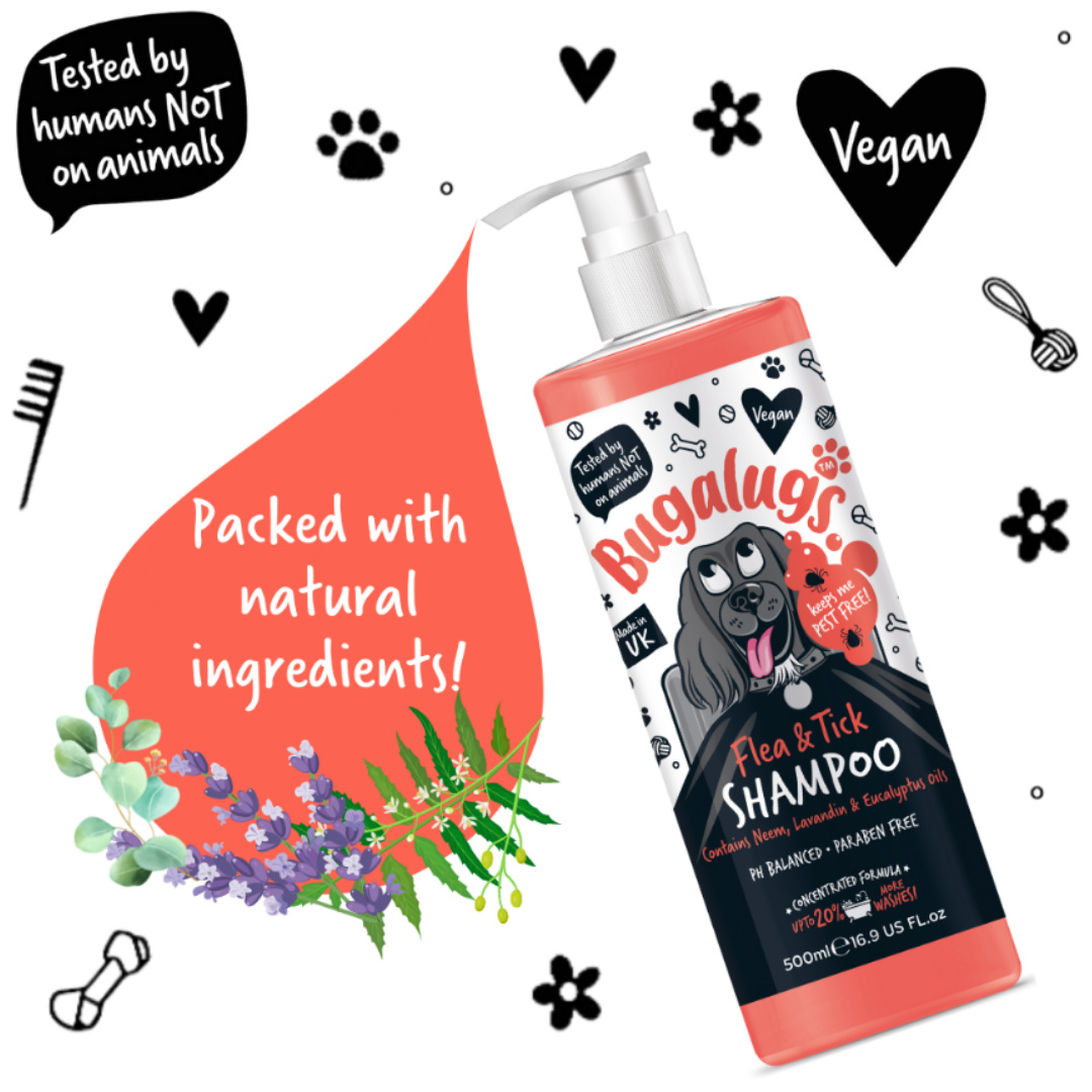 Bugalugs Flea and Tick Shampoo