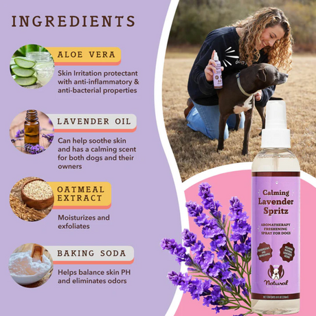 Ingredients: Aloe vera, lavender oil, oatmeal extract, baking soda.