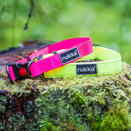 Rukka Bliss Neon Pink Collar