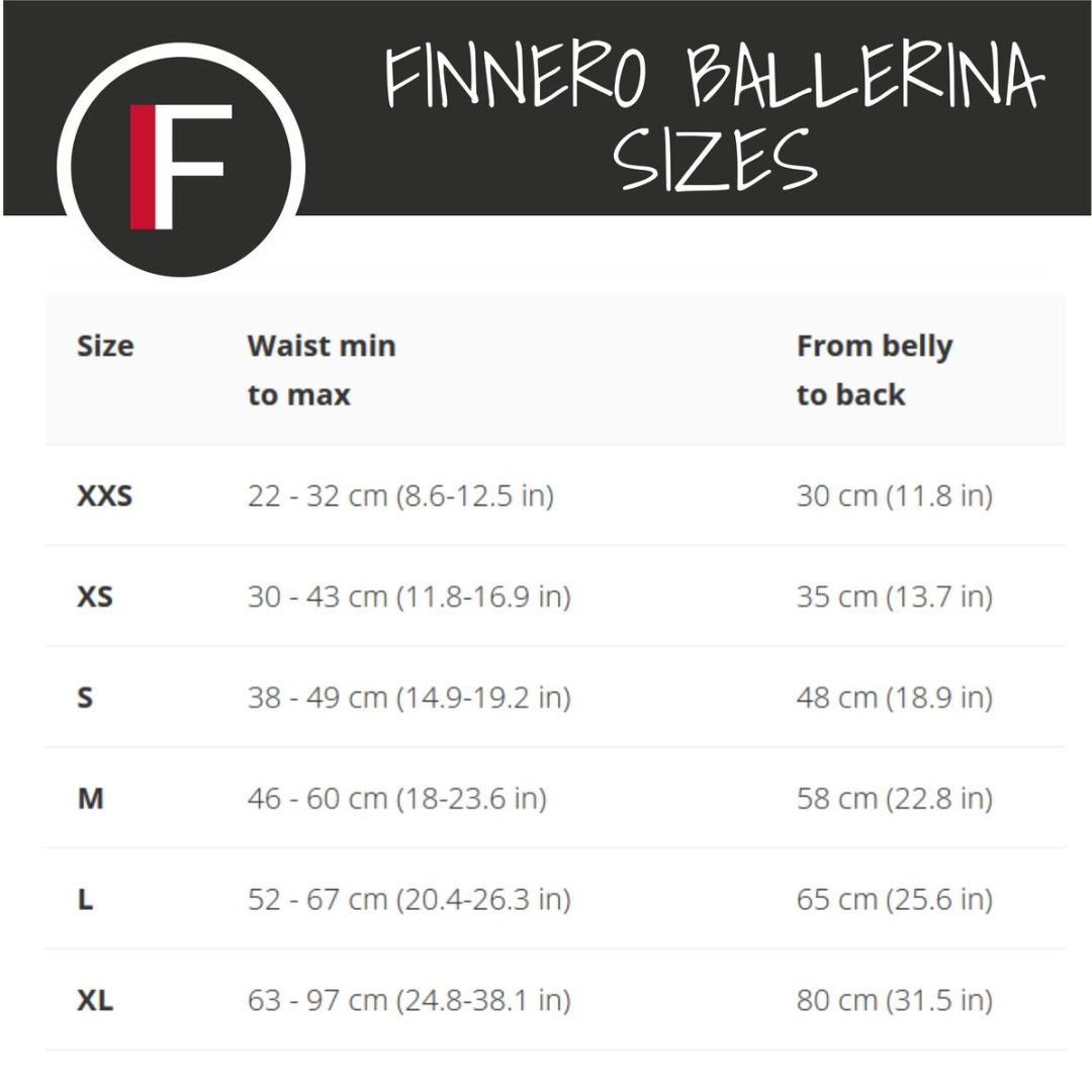 Measurement guide for Finnero Heat and Incontinence Pants