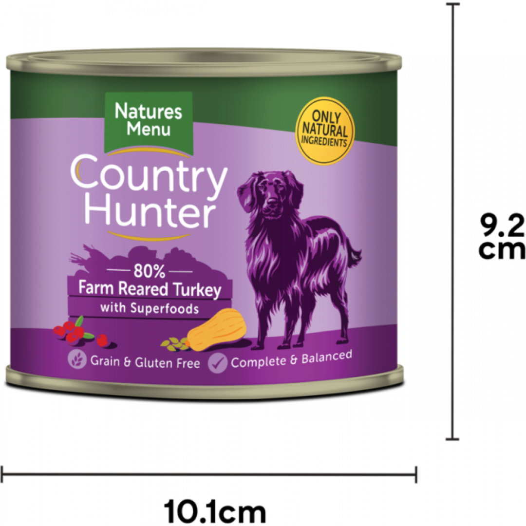 Country Hunter Turkey with Superfoods 600g Tin