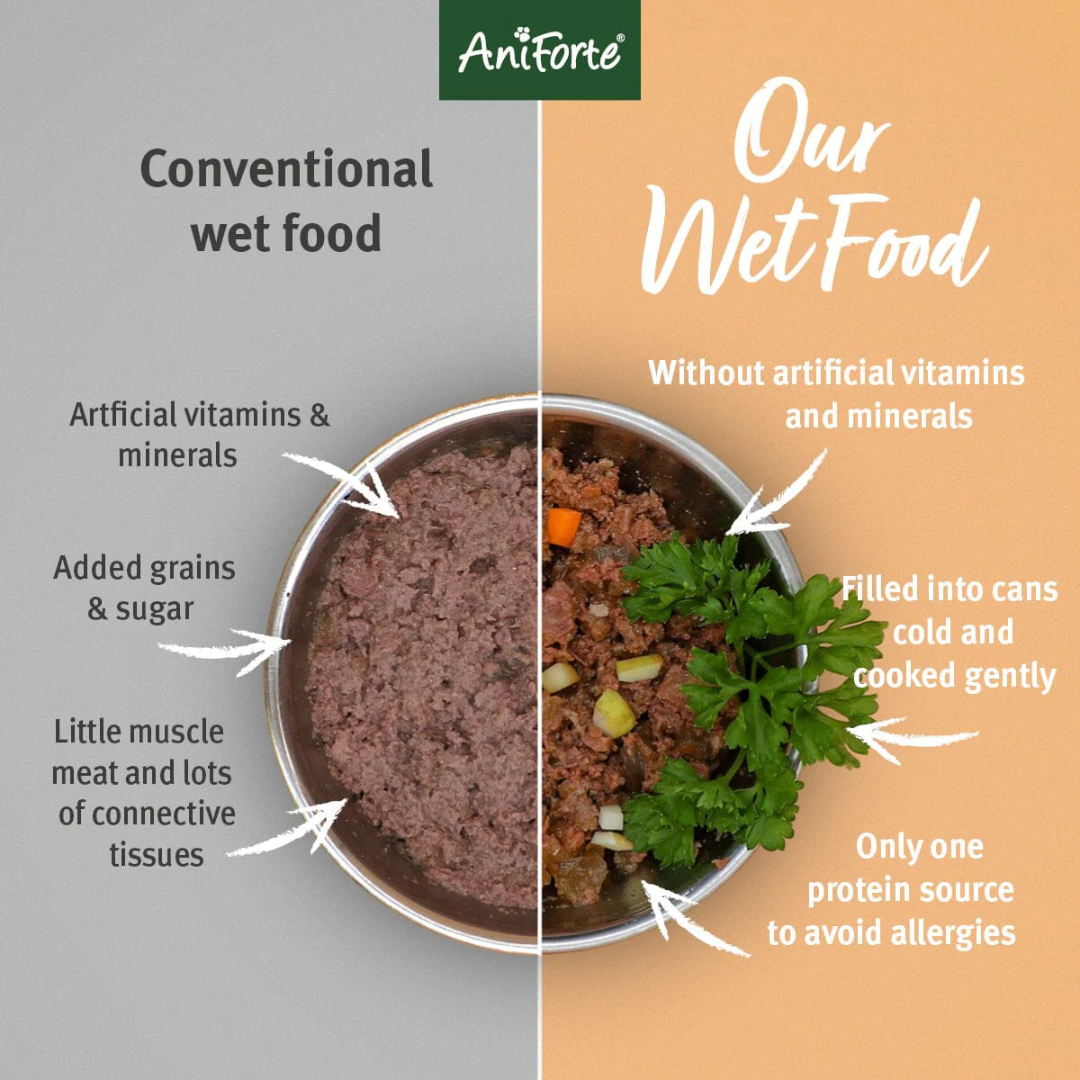 AniForte PureNature Country Beef Wet Food