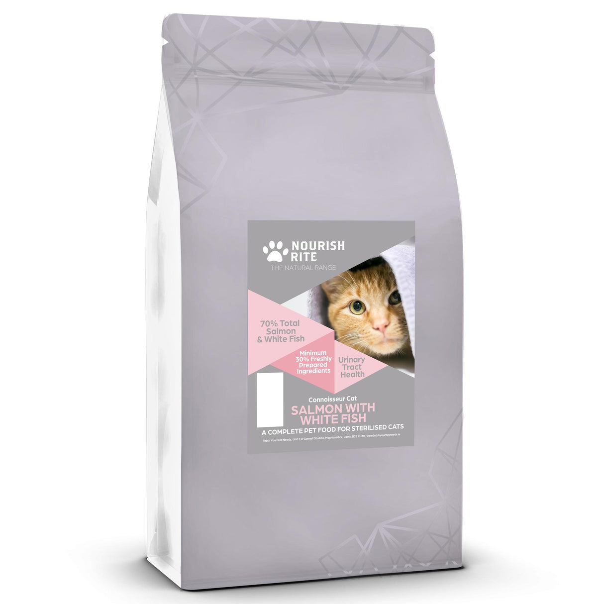 Nourish Rite Connoisseur Sterilized Cat Food Salmon