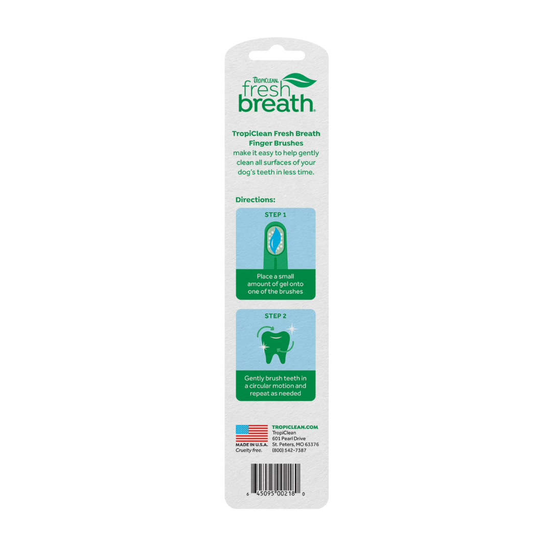 Tropiclean Fresh Breath Finger Brushes