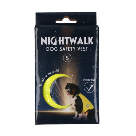 NightWalk Yellow Dog Safety Vest