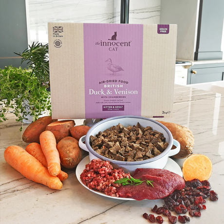 Innocent Cat Air Dried Duck & Venison Cat Food