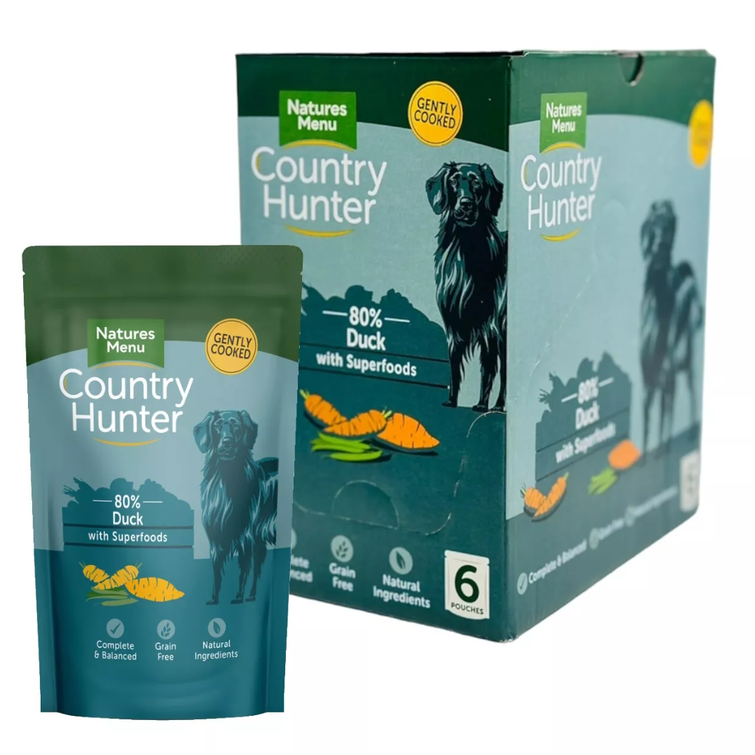Country Hunter Duck & Superfoods Pouch 150g