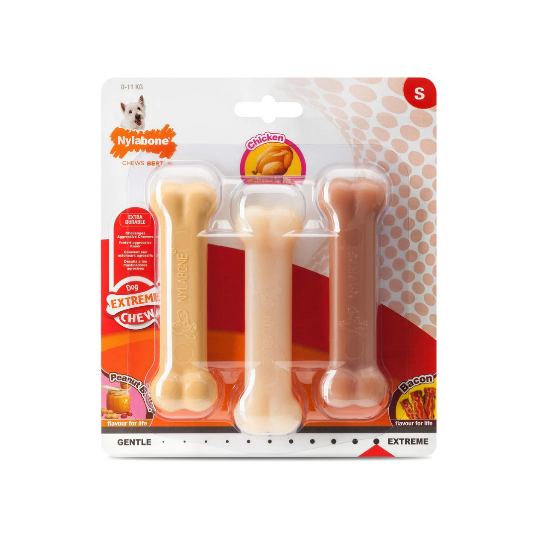 Nylabone Extreme Small Dog Variety Pack Fetch Your Pet Needs