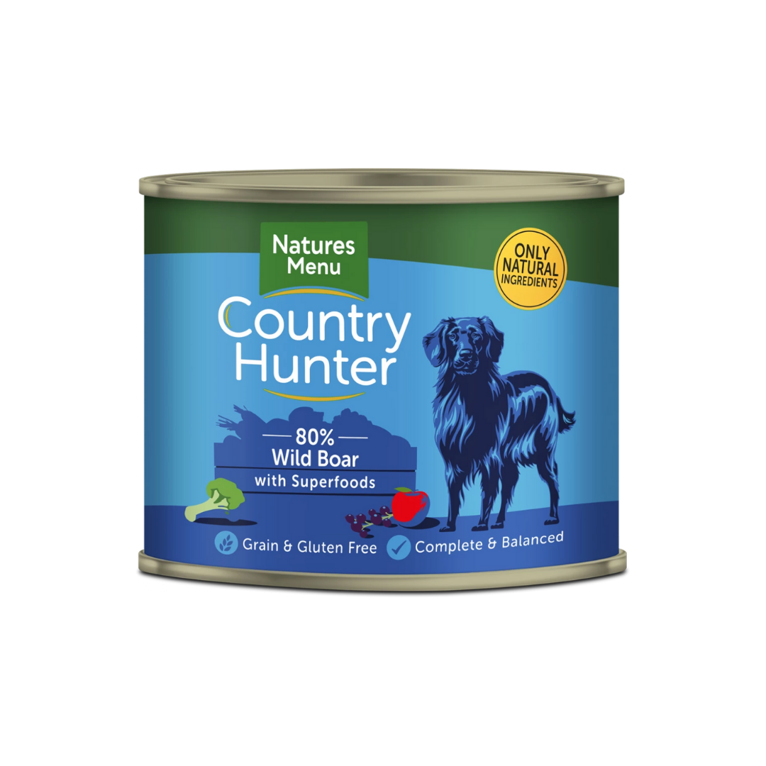 Country Hunter Wild Boar with Superfoods 600g Tin