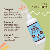 Key Nutrients - Omega 3, Omega 6 and Omega 9.
