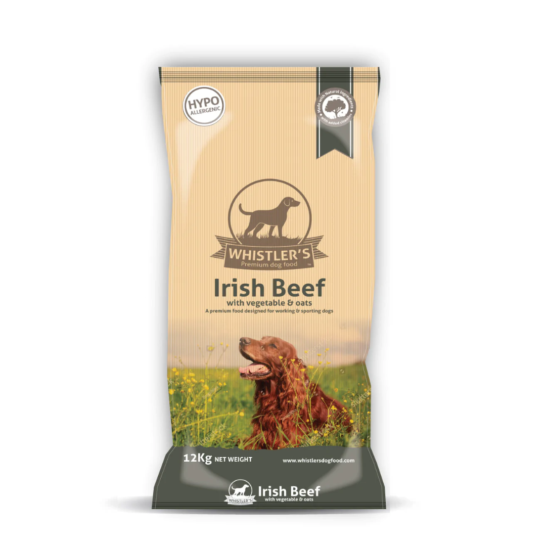 Whistlers Irish Beef, Veg & Oats Dog Food