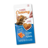 Catit Creamy Lickable Cat Treat - Salmon and Prawn