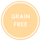 Grain Free sign