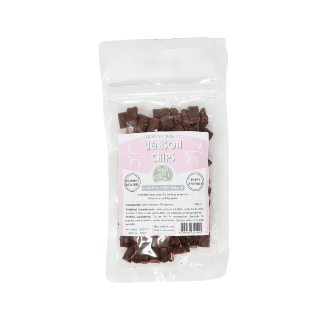 Venison Chips - Training Treats 100g