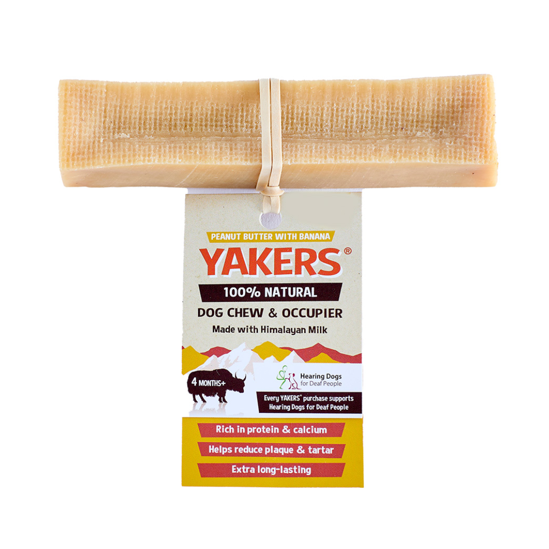 Yakers Peanut Butter & Banana Himalayan Yak Chew