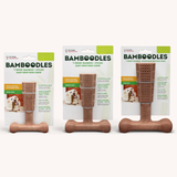 Bamboodles T-Bone Dog Chew - Roast Chicken