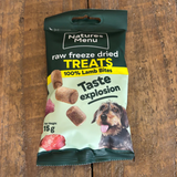 Natures Menu Raw Freeze Dried Lamb Bites