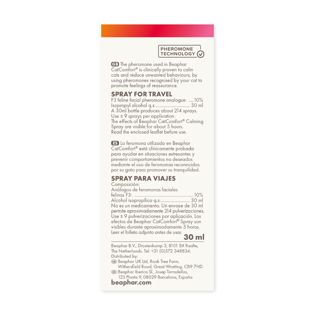 Beaphar CatComfort Calming Spray 30ml