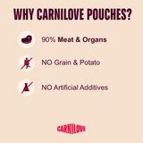 Carnilove Grain Free Cat Multipack Pouches 12 x 85g