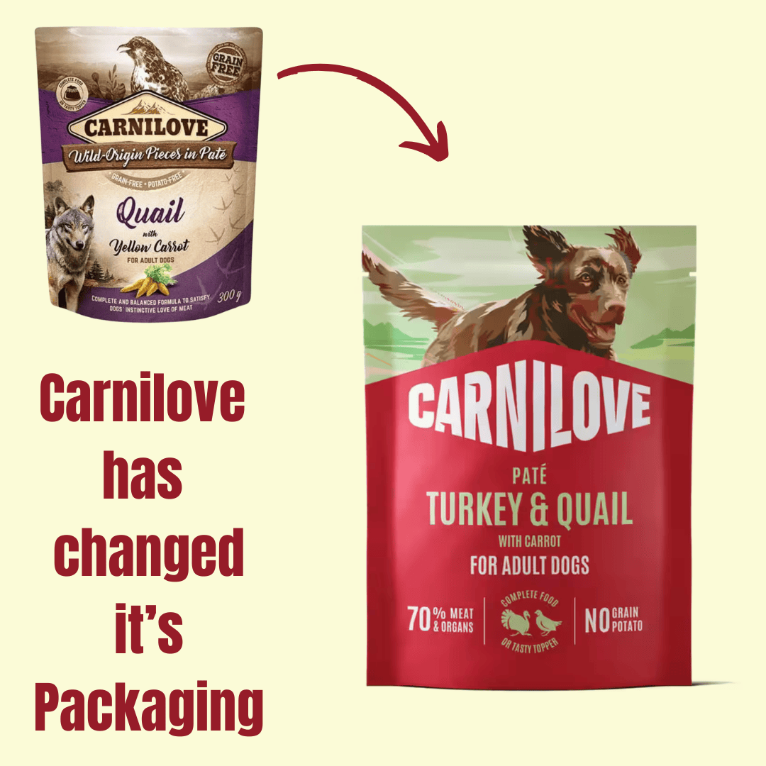 Carnilove Quail with Yellow Carrot Pouch