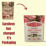 Carnilove Venison & Turkey Freeze-Dried Raw Dog Treats