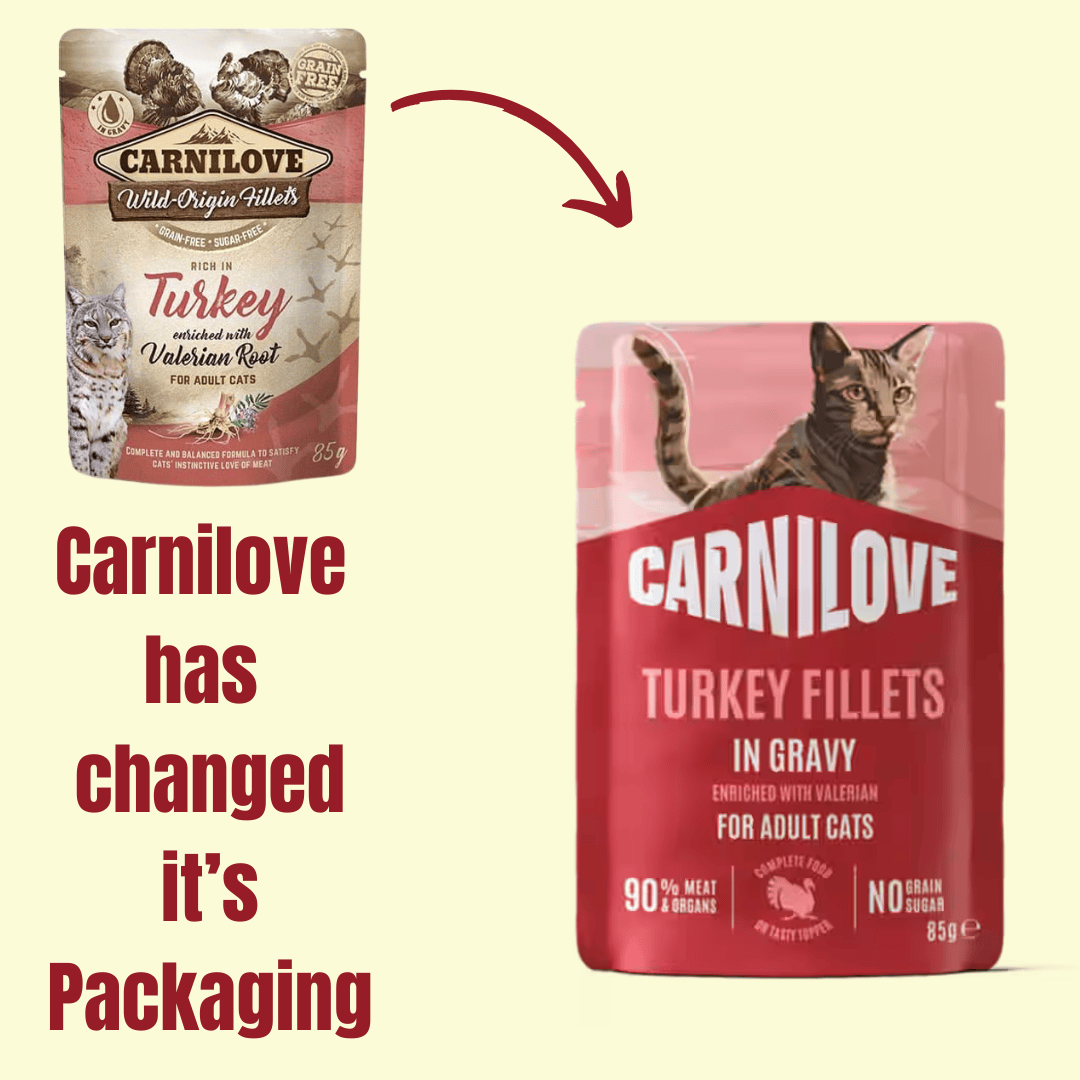 Carnilove Turkey with Valerian Root Cat Pouch