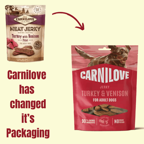 Carnilove Turkey with Venison Meat Jerky