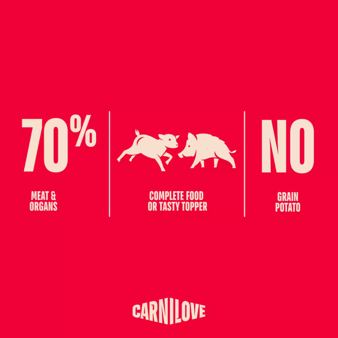 Carnilove Lamb and Wild Boar Tin