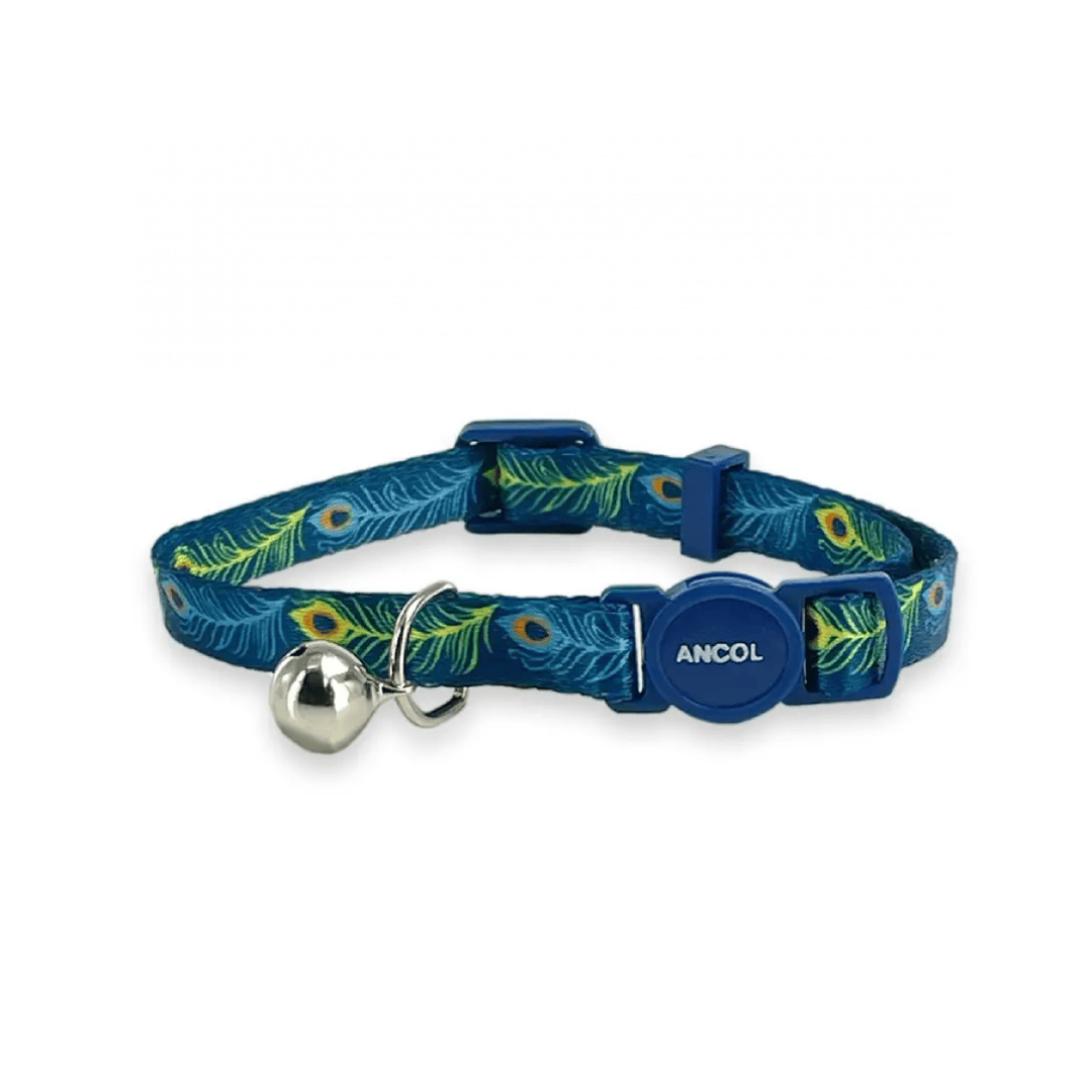 Peacock Safety Cat Collar