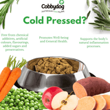 Cobbydog Salmon and Squash Cold Pressed Dog Food