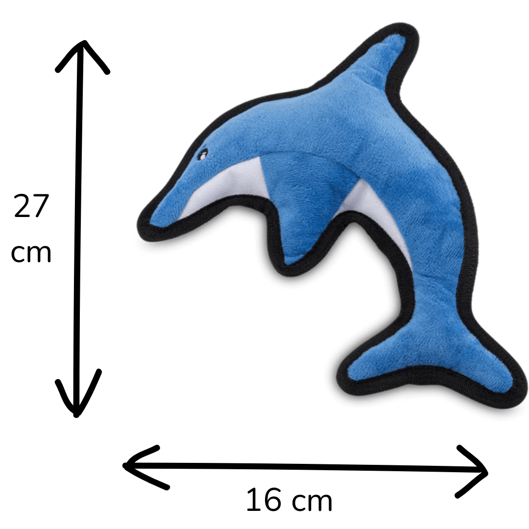 Beco Recycled Dolphin Dog Toy