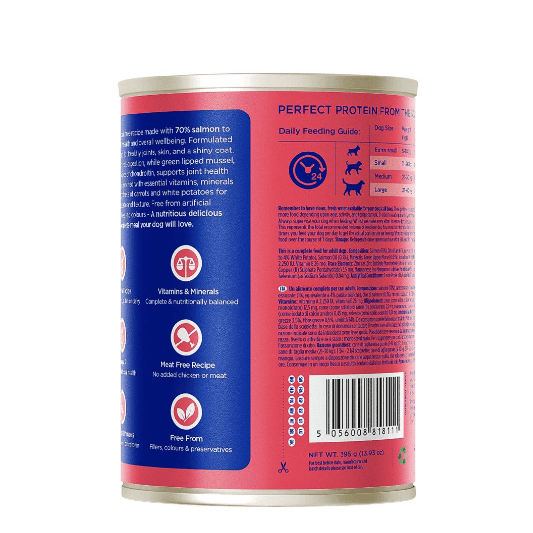 Fish 4 Dogs Salmon with Carrot & Potato Wet Dog Food