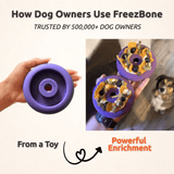 FreezDoughnut Enrichment Toy For Pets - Large